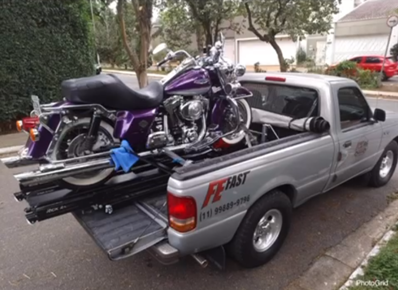 Transporte seguro de motocicletas